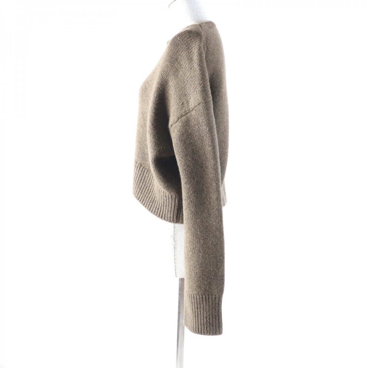 Knit Es Main: Cashmere Women Xs Handbag Brown Travel Bag