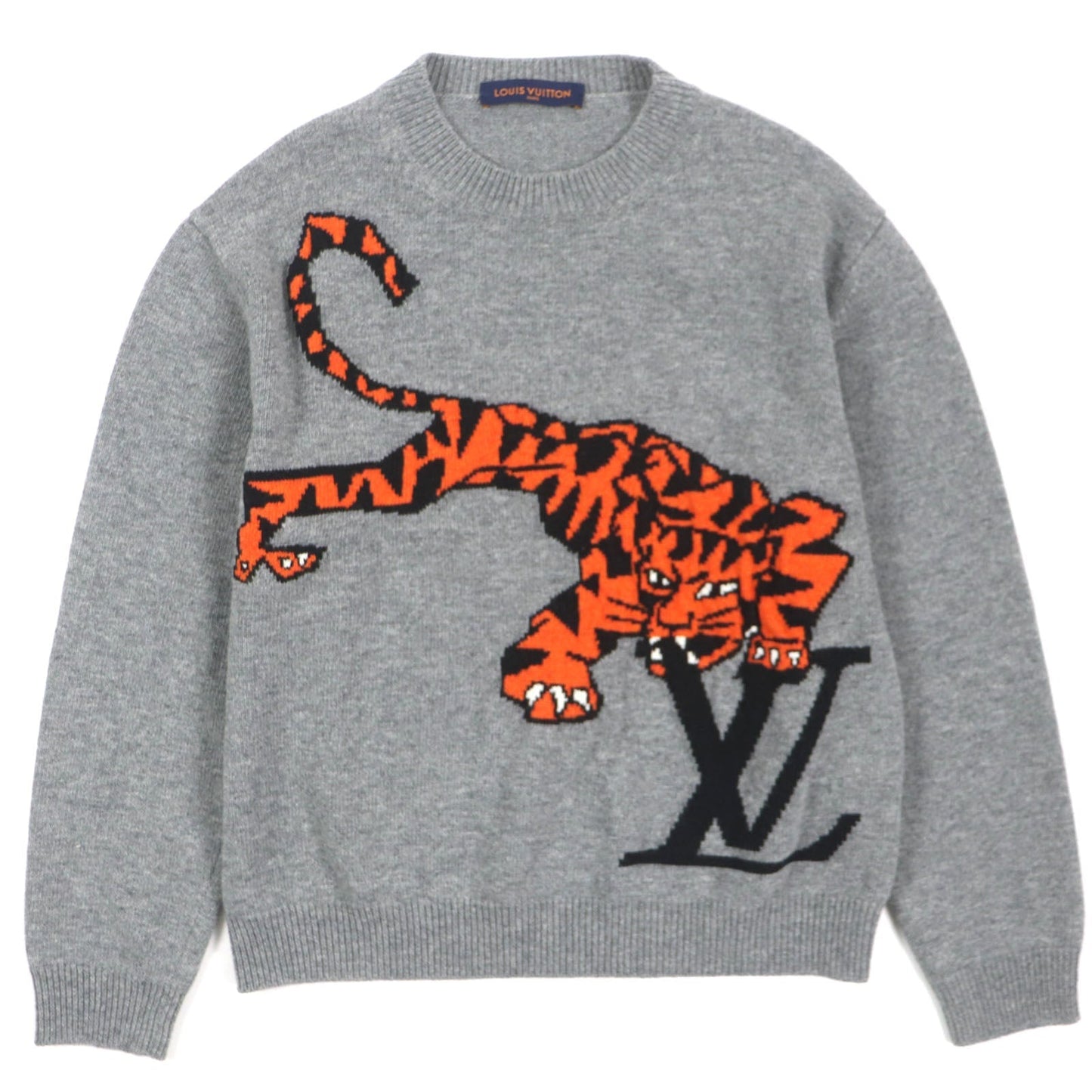 Louis Vuitton sweater HMN77W Wool Gray Apparel