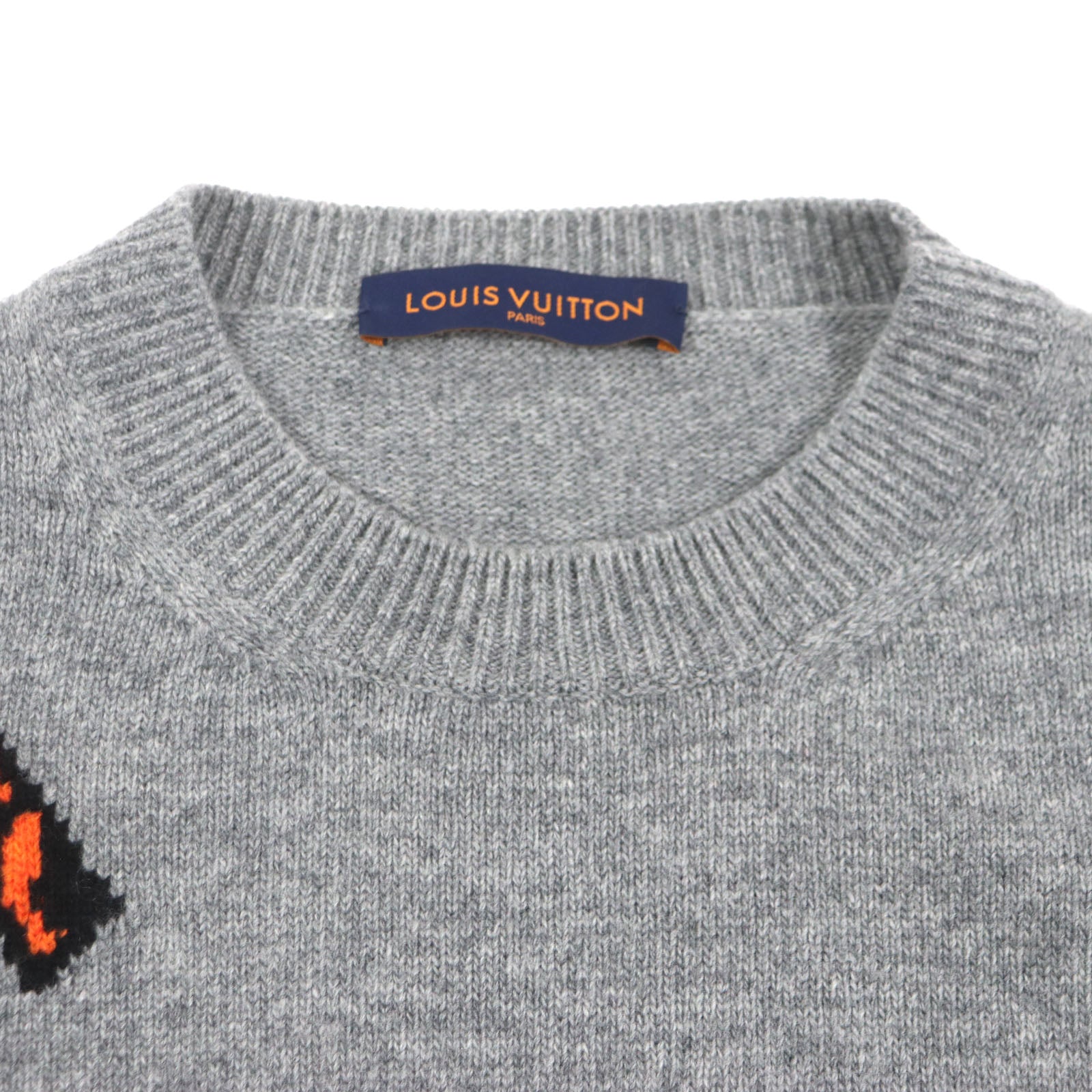 Louis Vuitton sweater HMN77W Wool Gray Apparel
