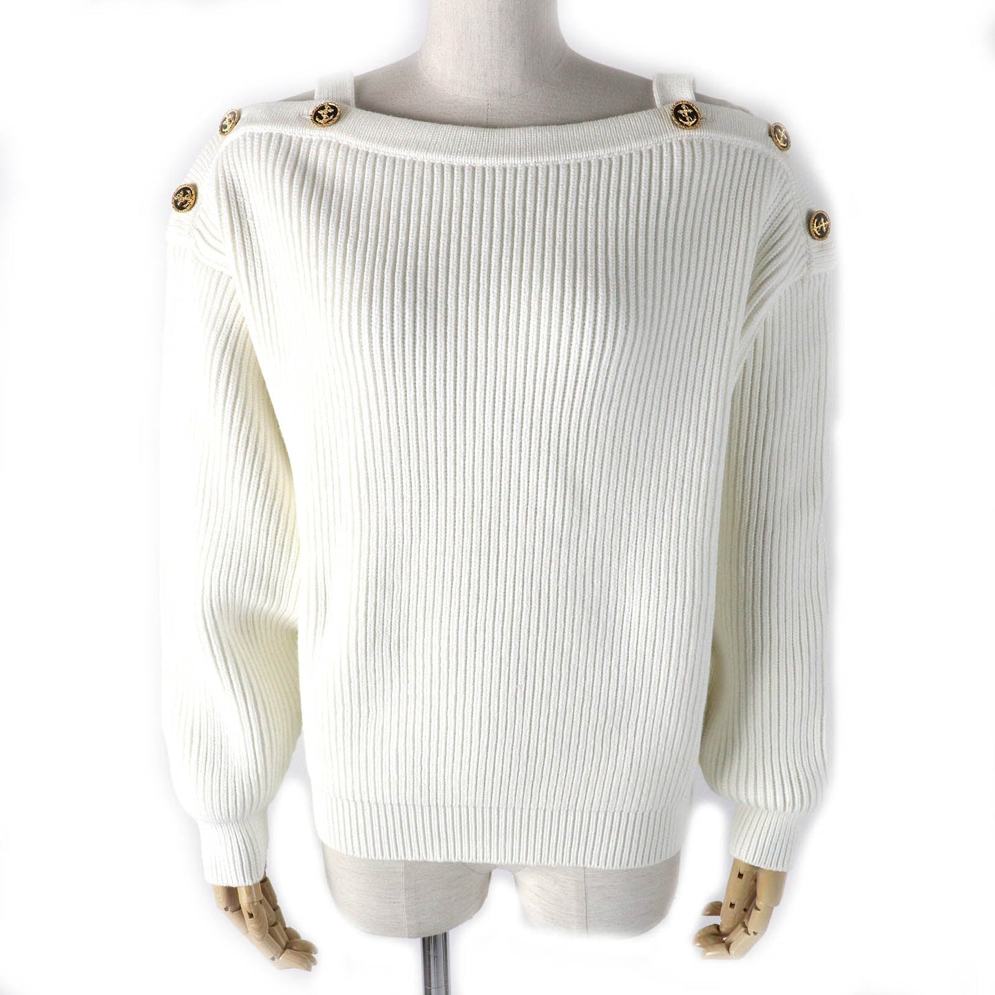 Louis Vuitton knit 43 polyester 2 polyamide Cotton White Shoulder Bag