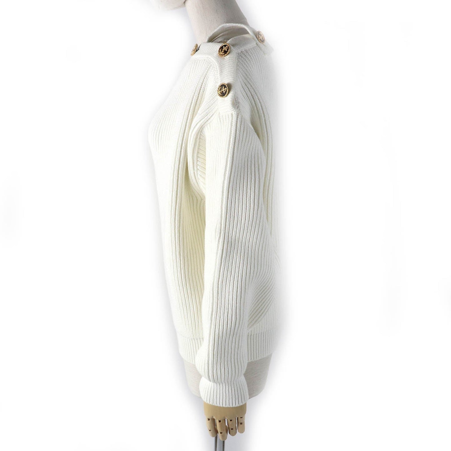 Louis Vuitton knit 43 polyester 2 polyamide Cotton White Shoulder Bag