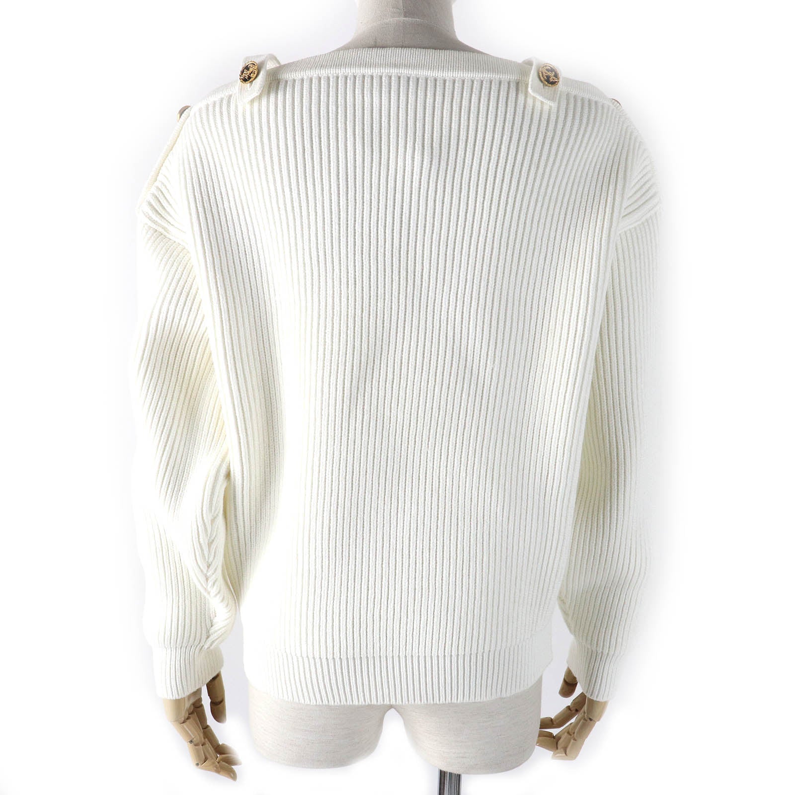 Louis Vuitton knit 43 polyester 2 polyamide Cotton White Shoulder Bag