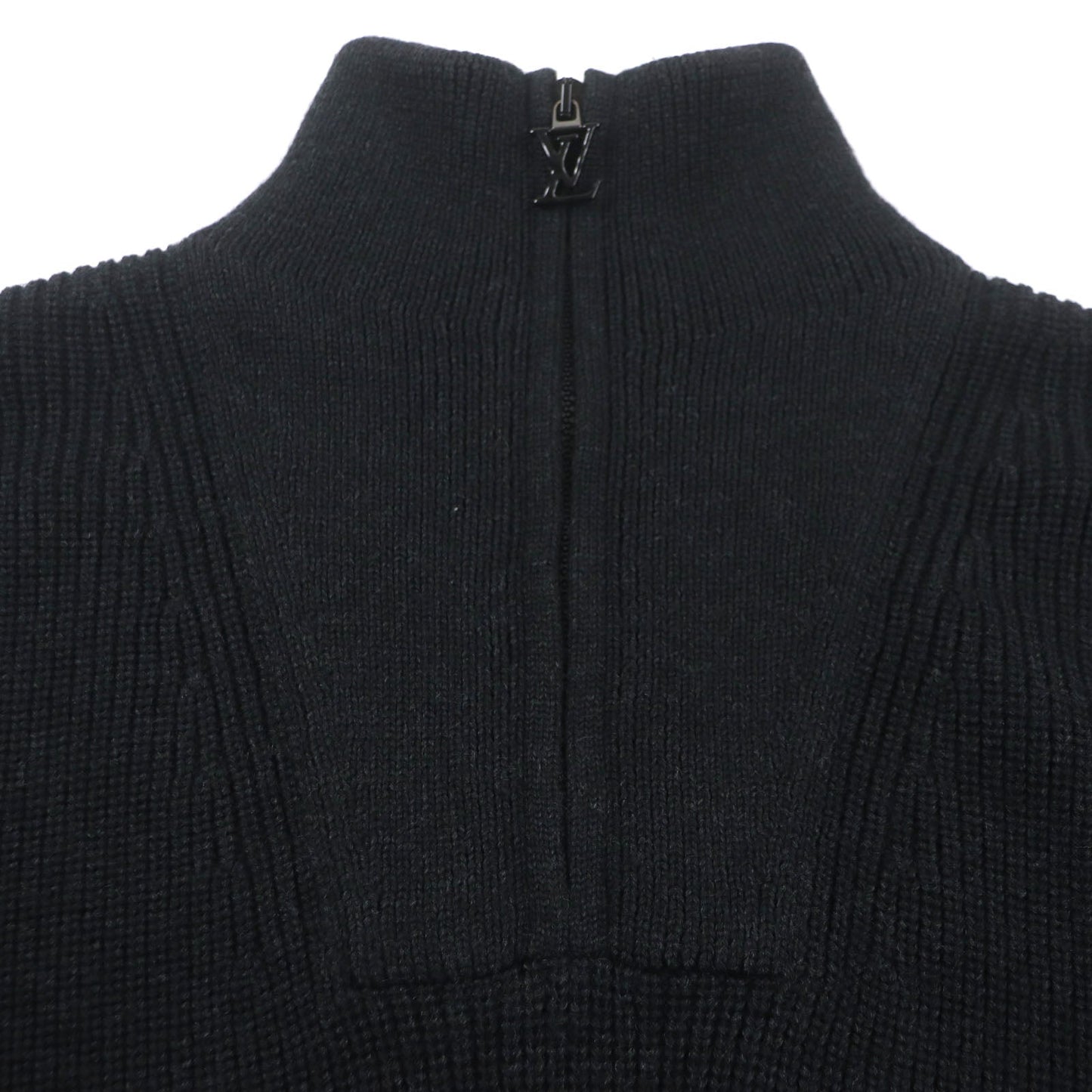 Louis Vuitton sweater part 95 part 3 Nylon Wool Black Apparel