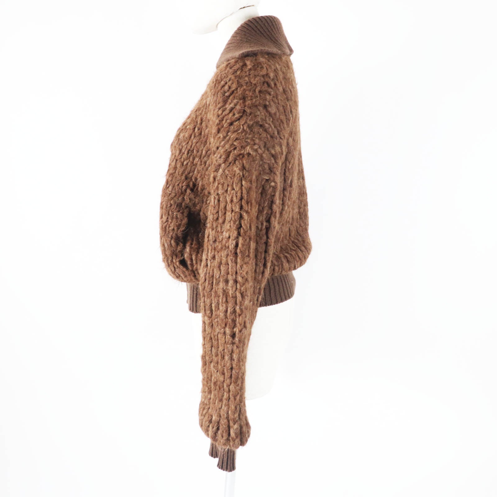 Blouson Outer: Alpaca, Outer: Wool, Lining: Cashmere, Travel Bag