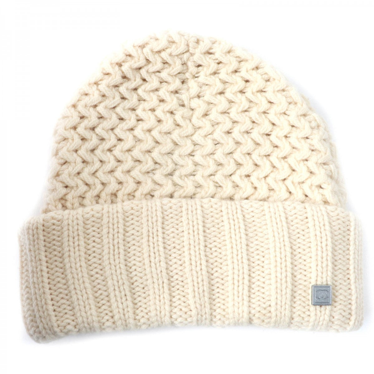 Chanel Knit cap Ivory Hat