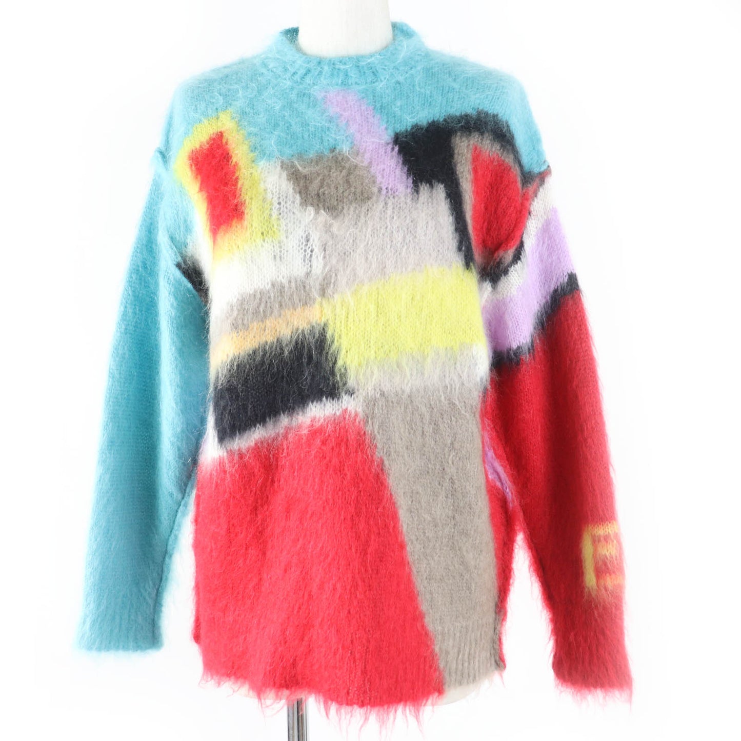 Fendi Knit Main Mohair Main Main Wool Multi Women Nylon Travel Bag
