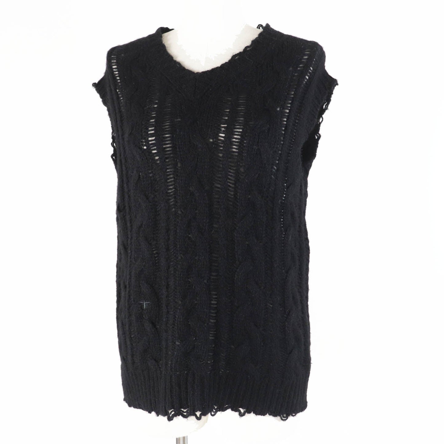 Dior Christian Vest Main: % Alpaca, Main: % Black Travel Bag