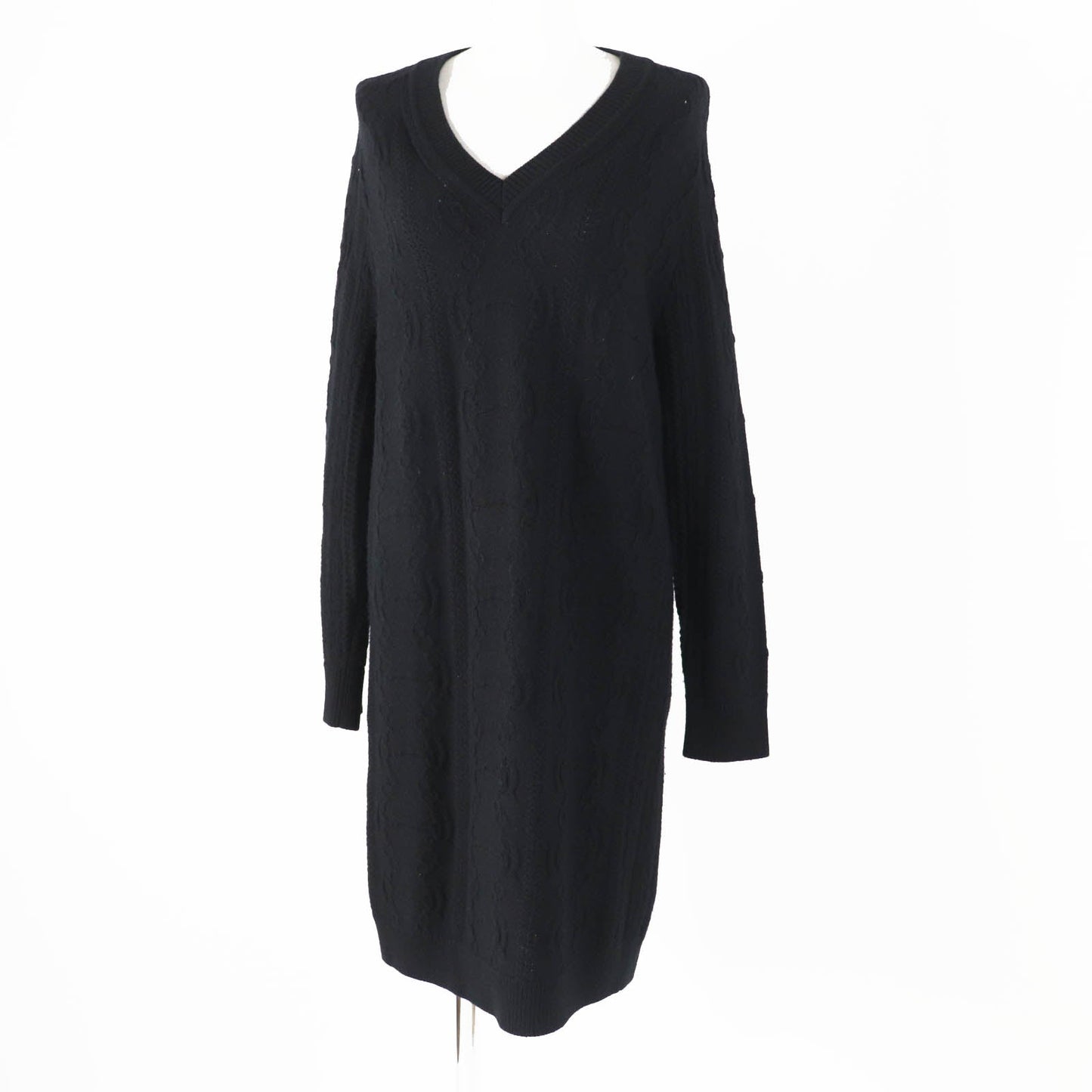 One Piece Outer: Wool, Outer: Cashmere, Part: Nylon Black Travel Bag