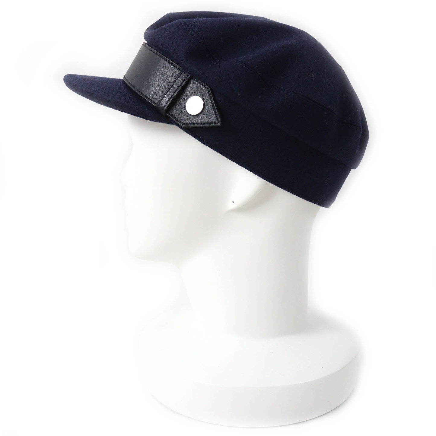 Casquette Outer: Wool, Outer: , Part: Sheepskin, Leather Nylon Travel Bag