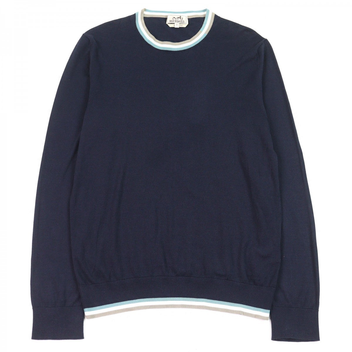Knit Main: Cotton Navy Type Mens S Travel Bag