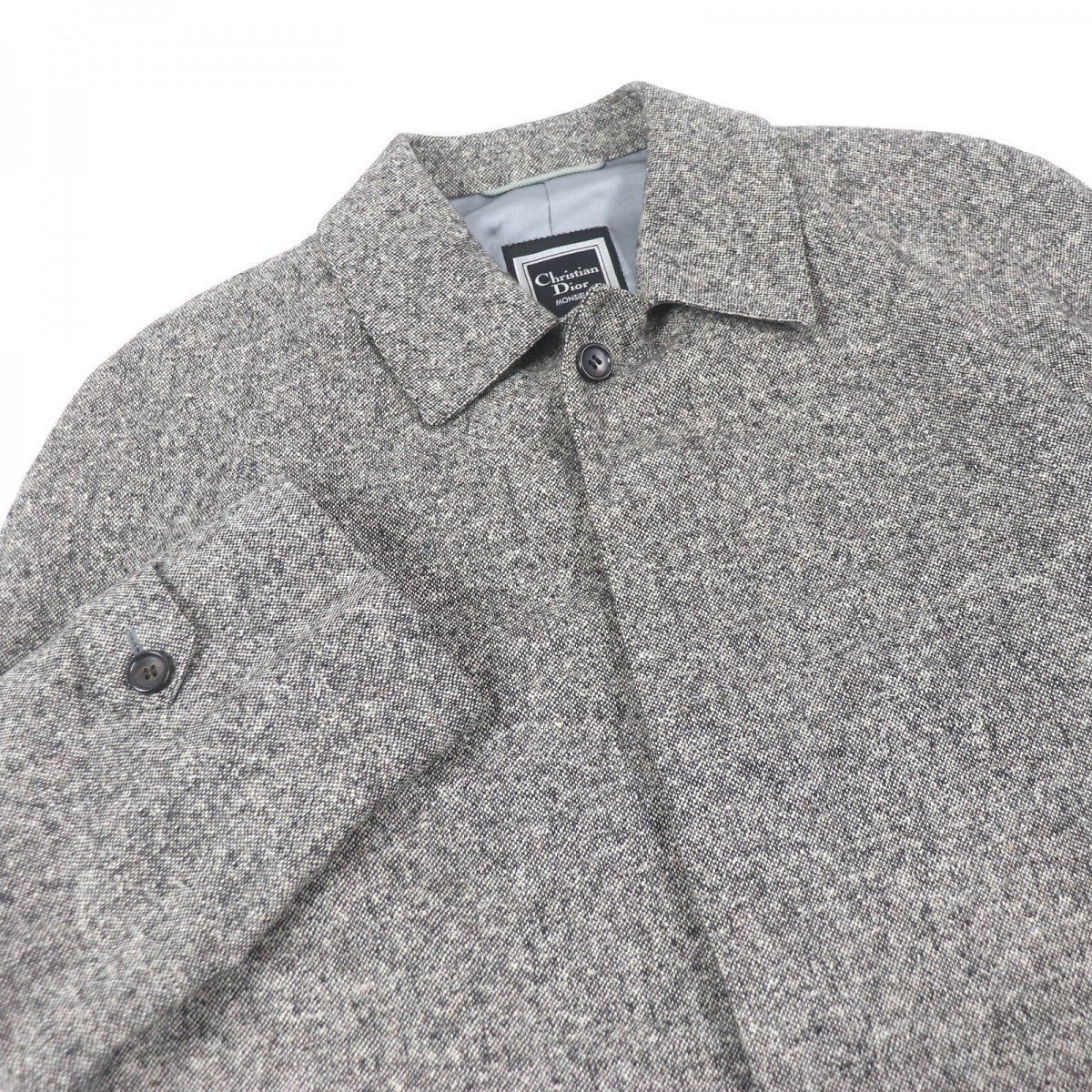 Dior Christian Coat Outer: % Cashmere, Lining: % Brown Travel Bag