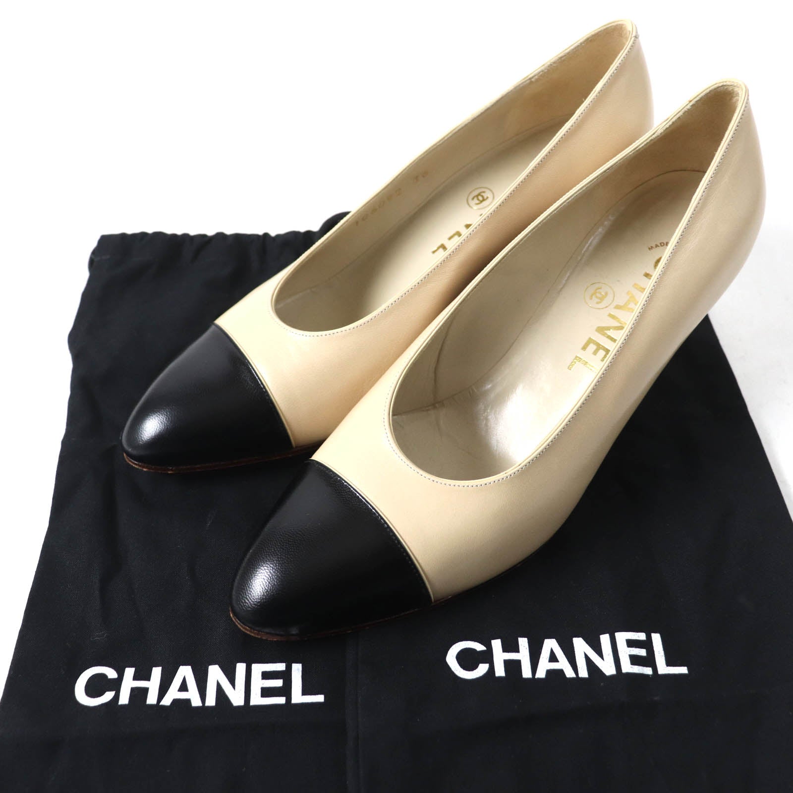 Chanel Leather Pumps for Women