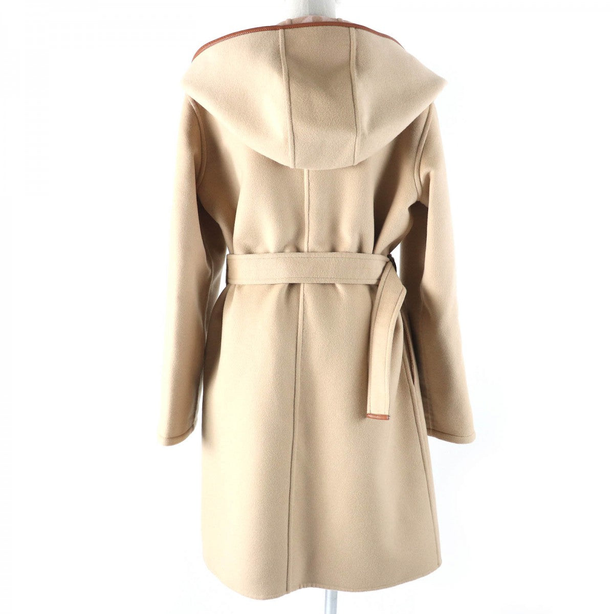 Louis Vuitton coat part sheepskin 38 Leather Wool Beige Apparel 2