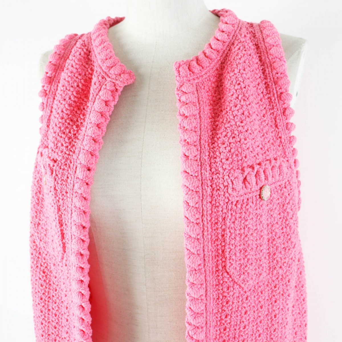 Chanel Vest 22S Pink Handbag