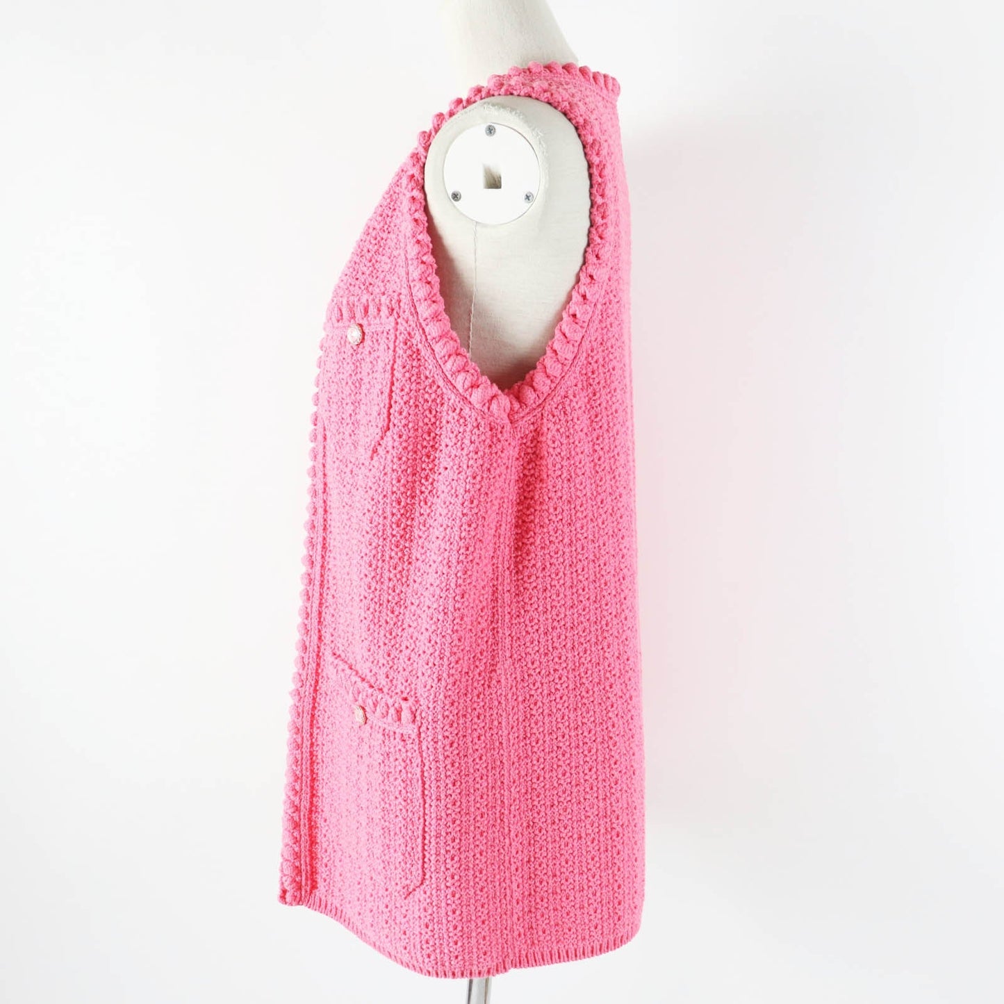 Chanel Cotton Polyamide Long Gilet 34