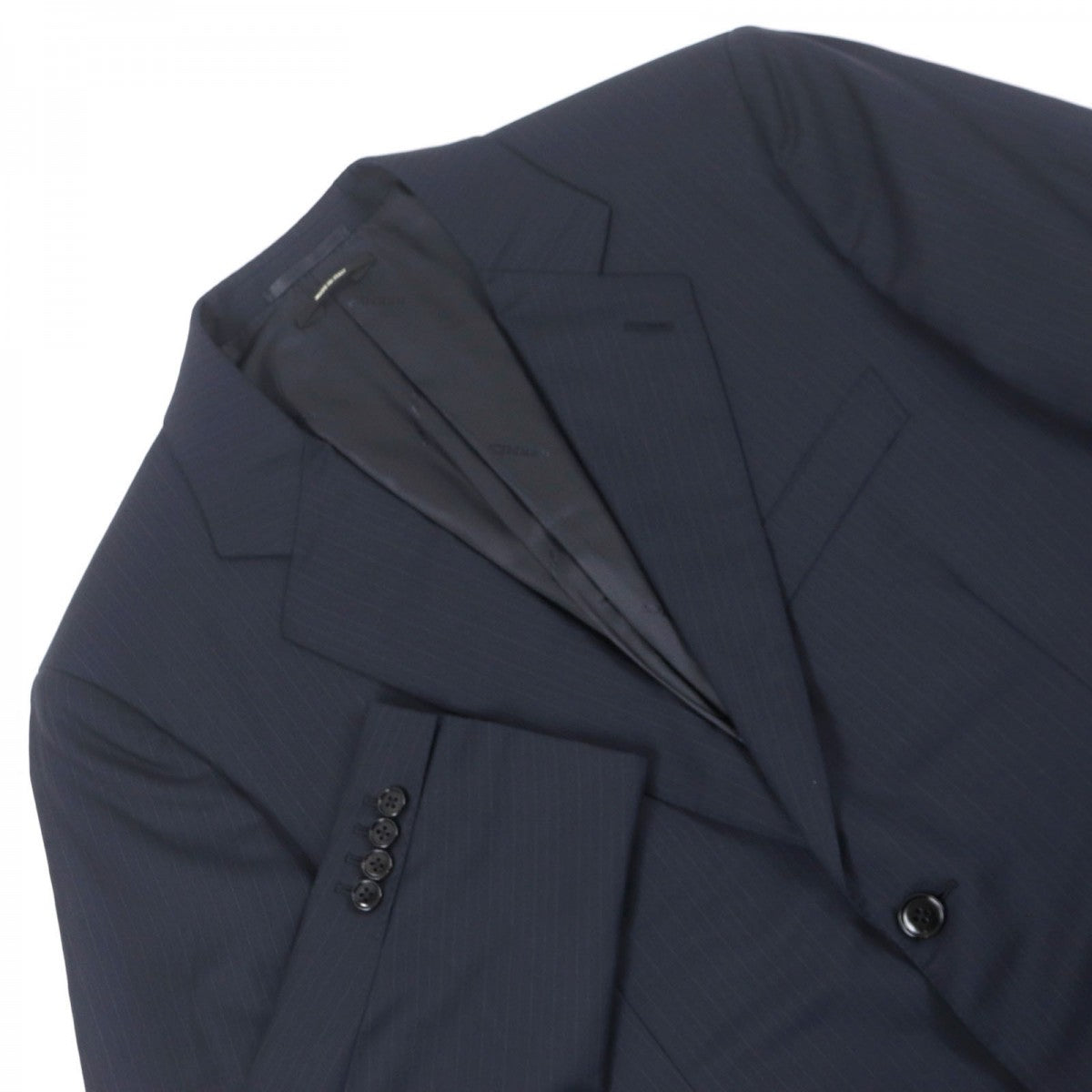 Suit Outer: Virgin Wool, Lining: Cupra Navy Travel Bag
