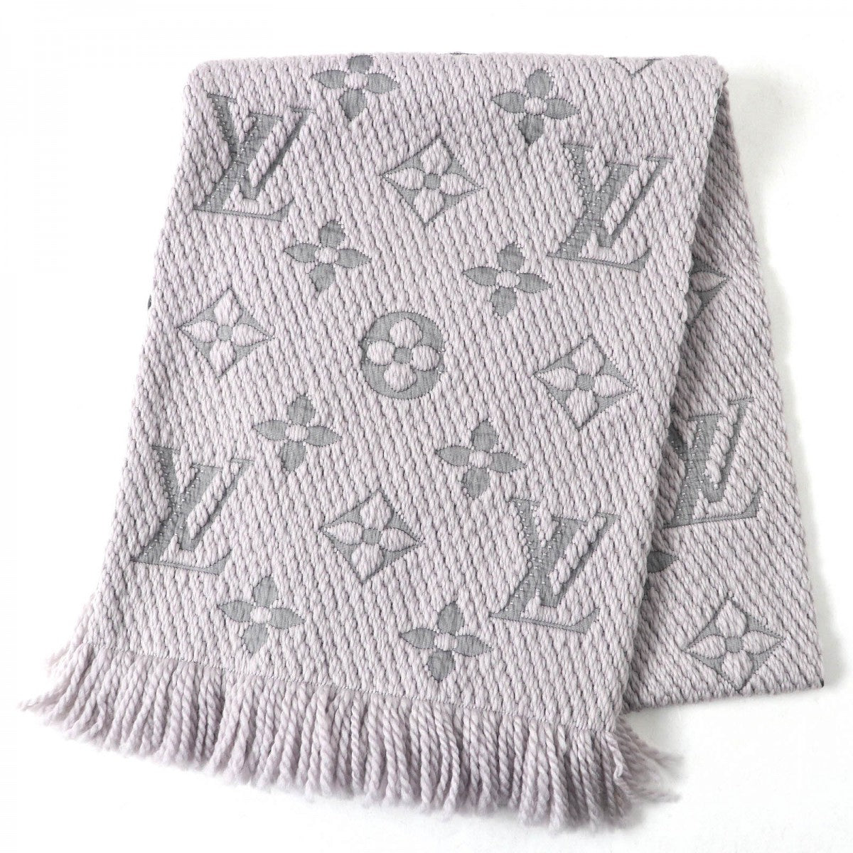 Louis Vuitton Scarf M74742 Wool Logo