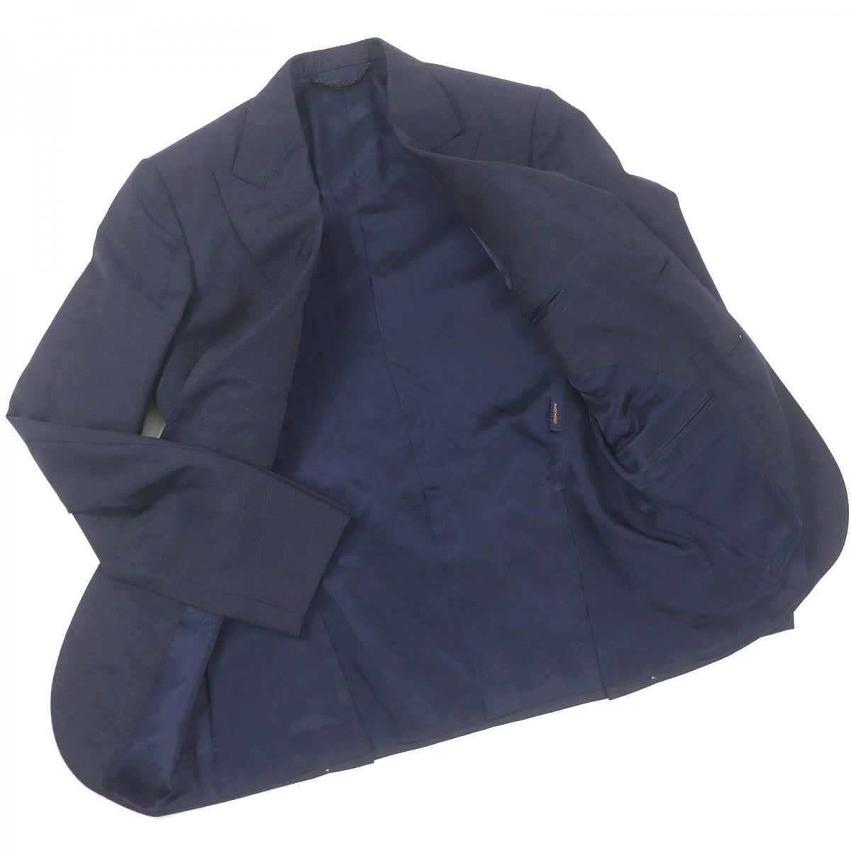 Louis Vuitton suit Wool Cotton Navy Handbag
