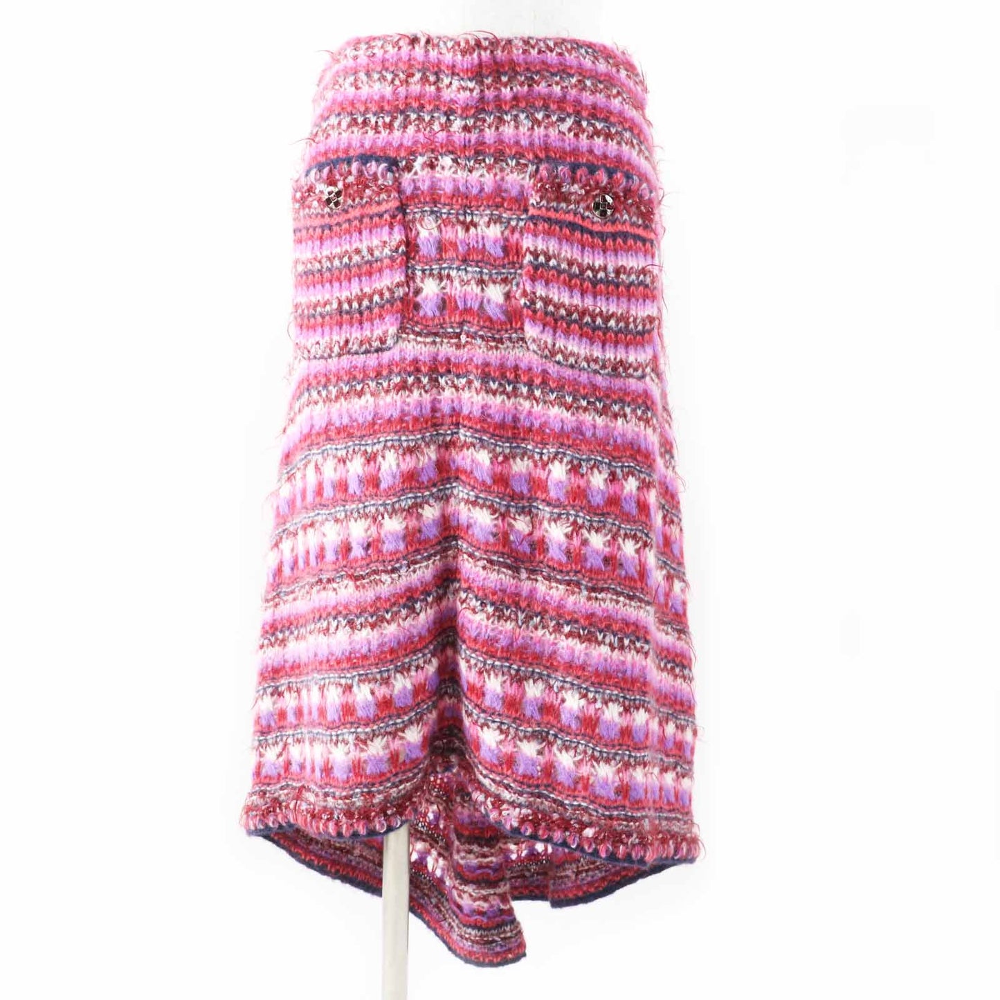 Chanel P72981 Alpaca Silk Fishtail Skirt