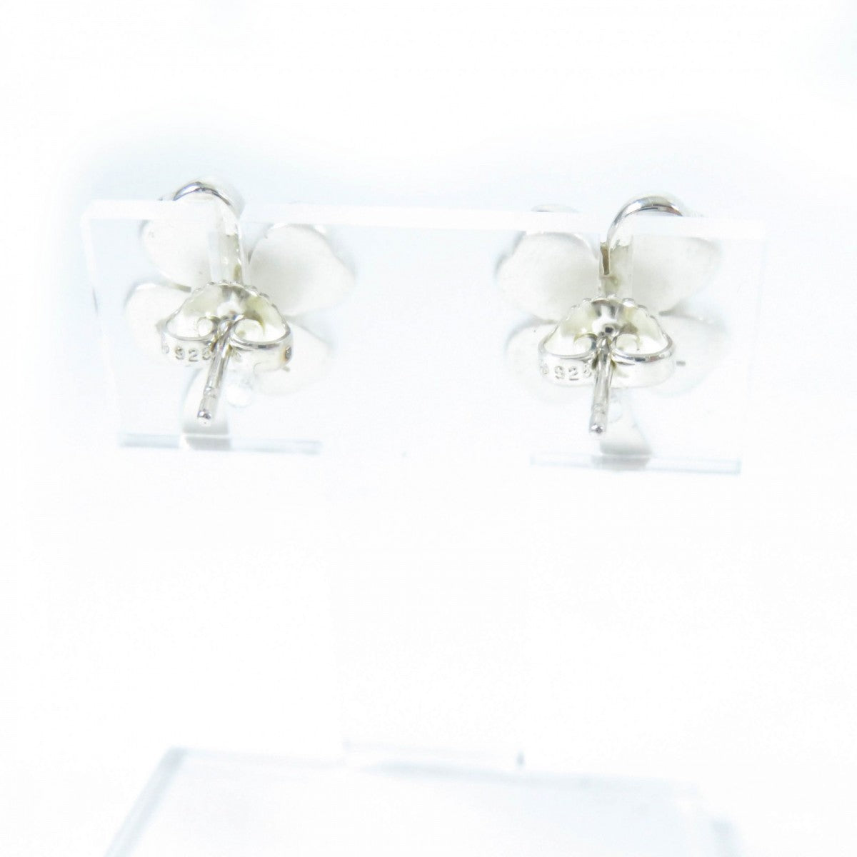 Chanel Pierce Silver Jewelry 5