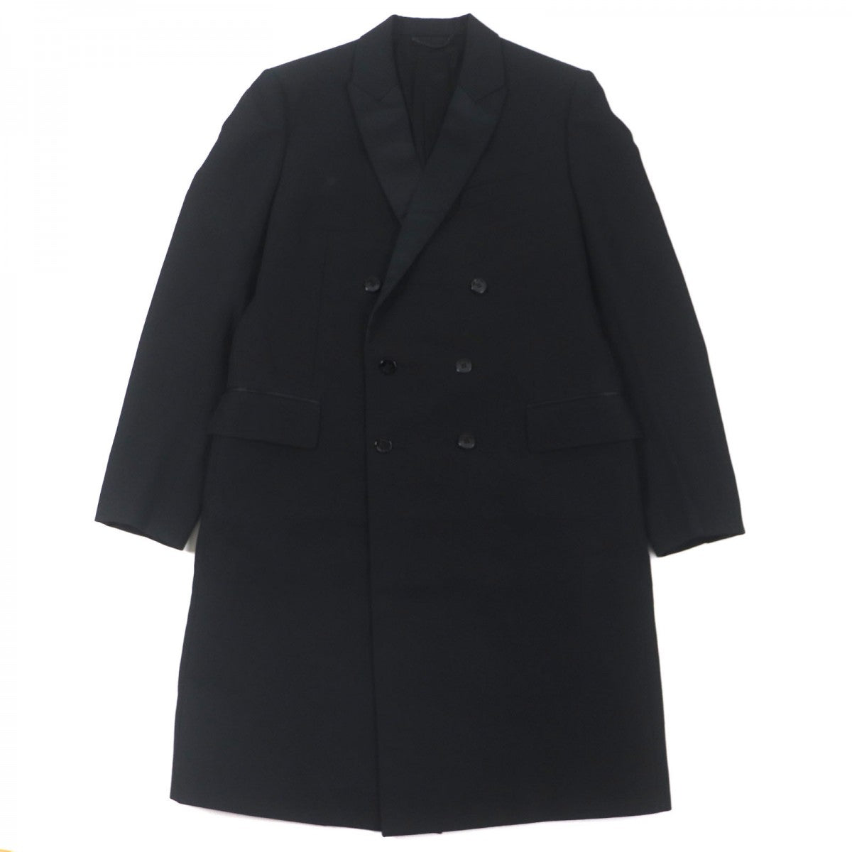 Louis Vuitton coat HQFC1E Wool Cotton Black Apparel