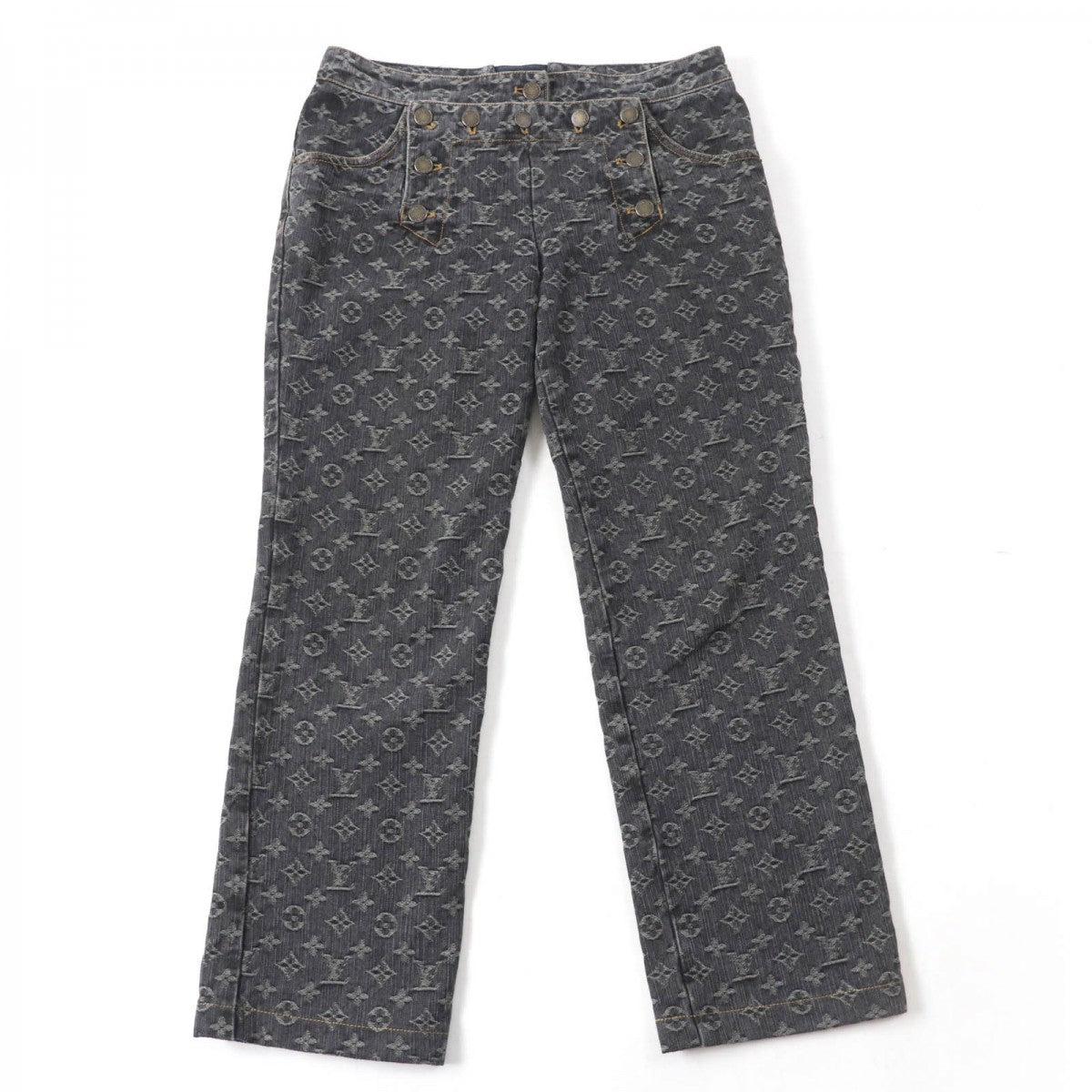 Louis Vuitton Denim Cotton Black Apparel