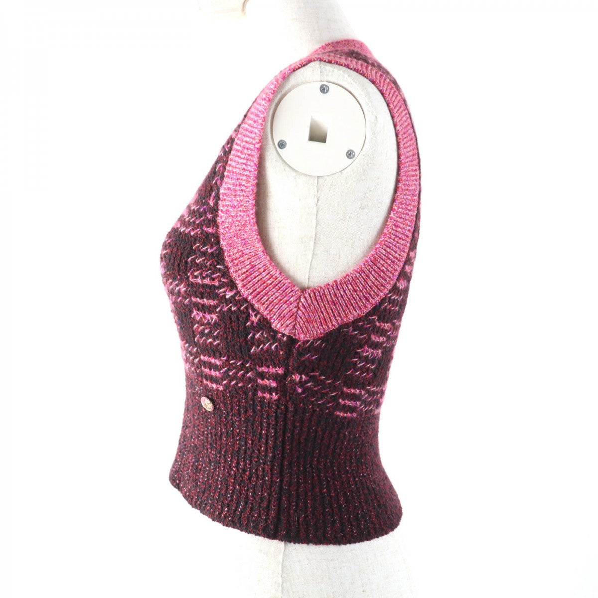 Chanel Vest Pink Handbag