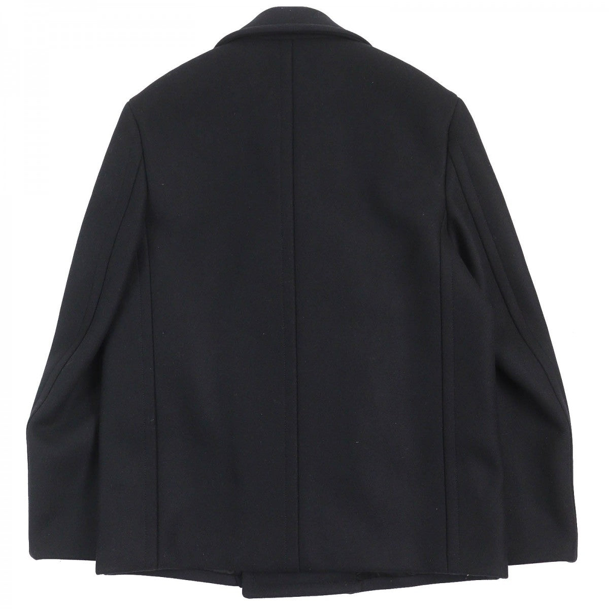 Louis Vuitton pea coat 1A8WQL Nylon Wool Black Apparel