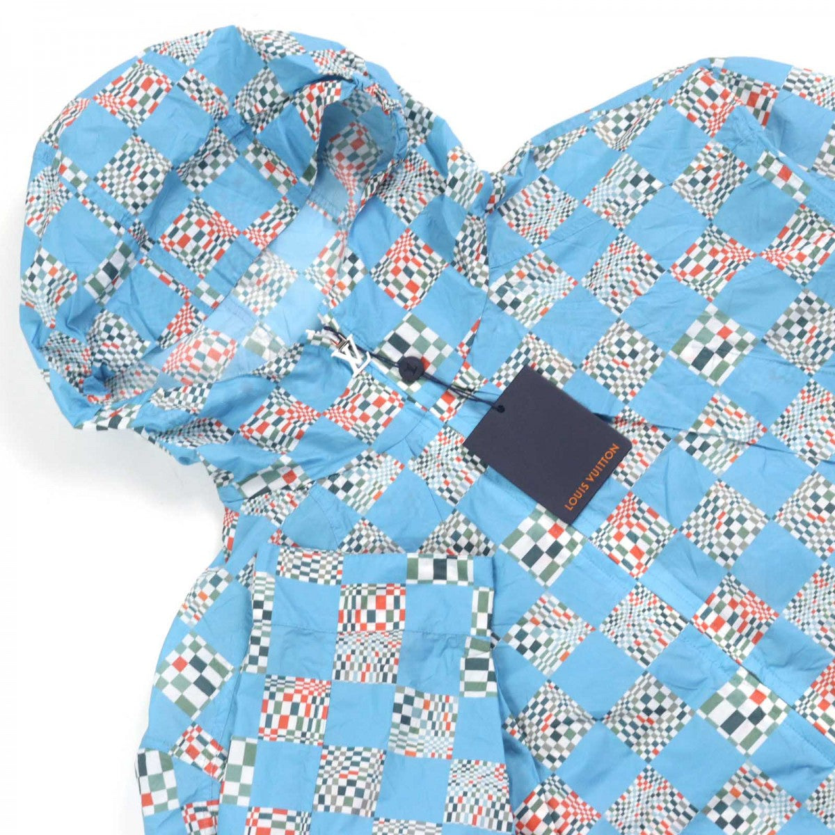 Louis Vuitton Hoodie HKB85W Nylon Blue Apparel