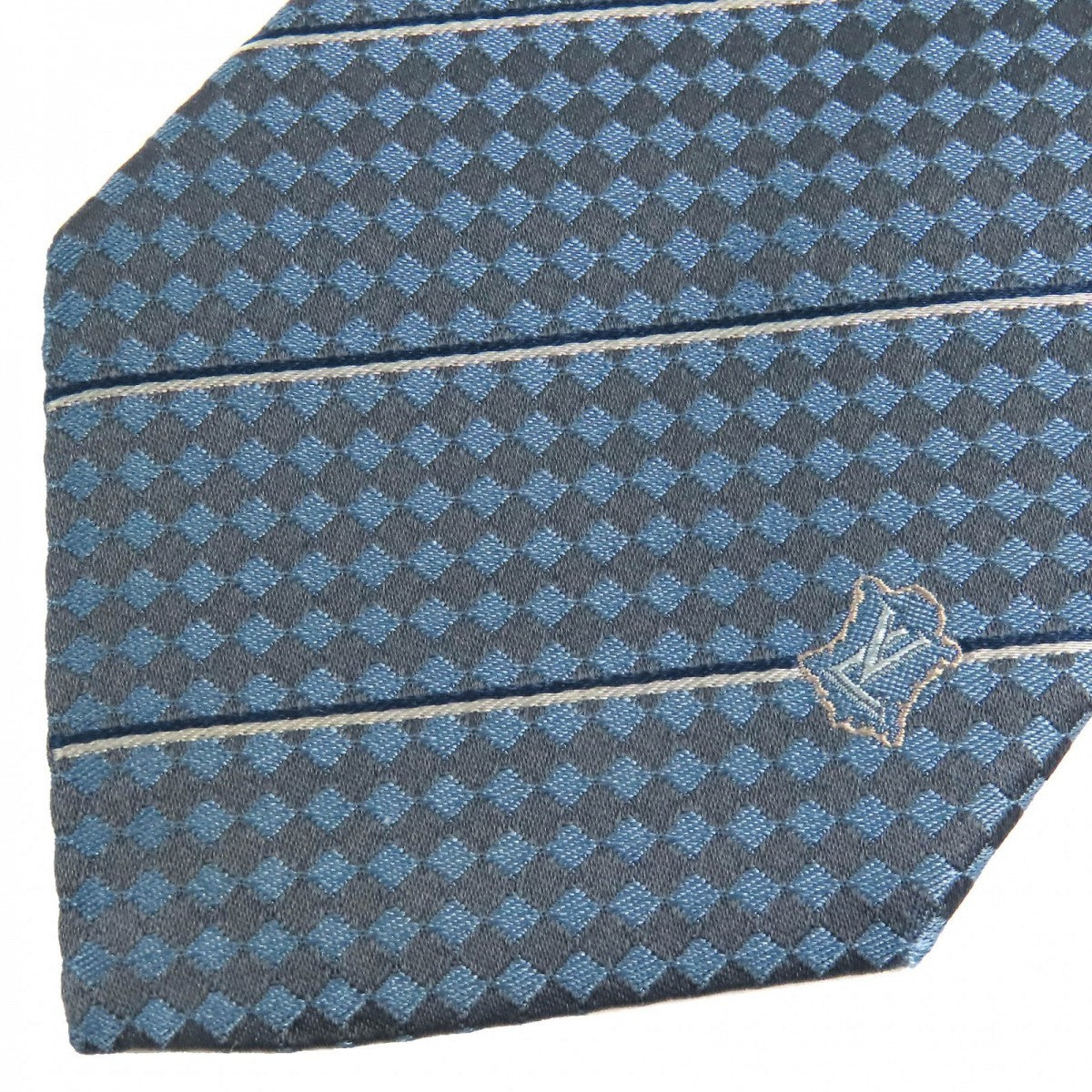 Louis Vuitton tie M67978 Blue Handbag