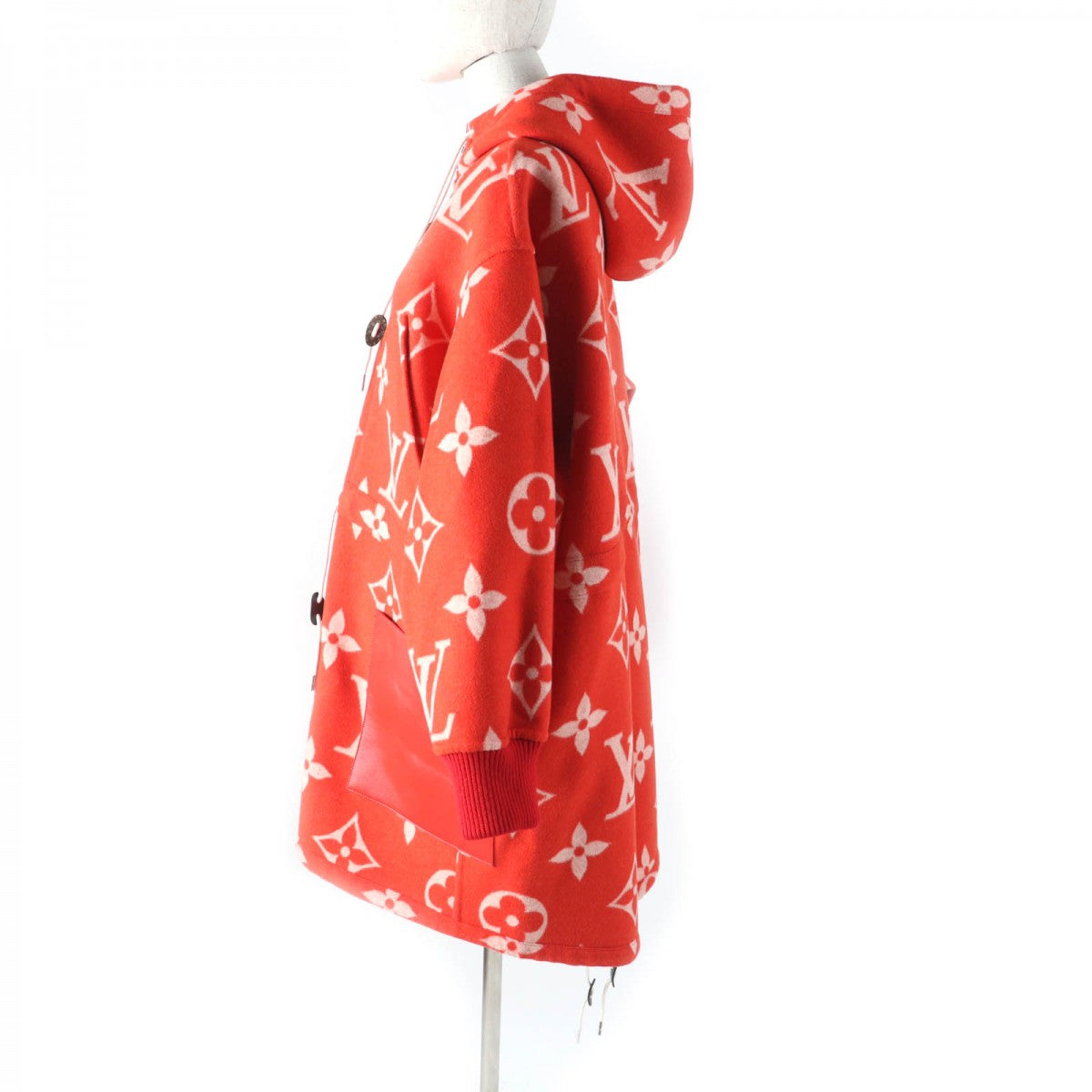 Louis Vuitton coat Part 85 Part 14 Nylon Wool Red Apparel