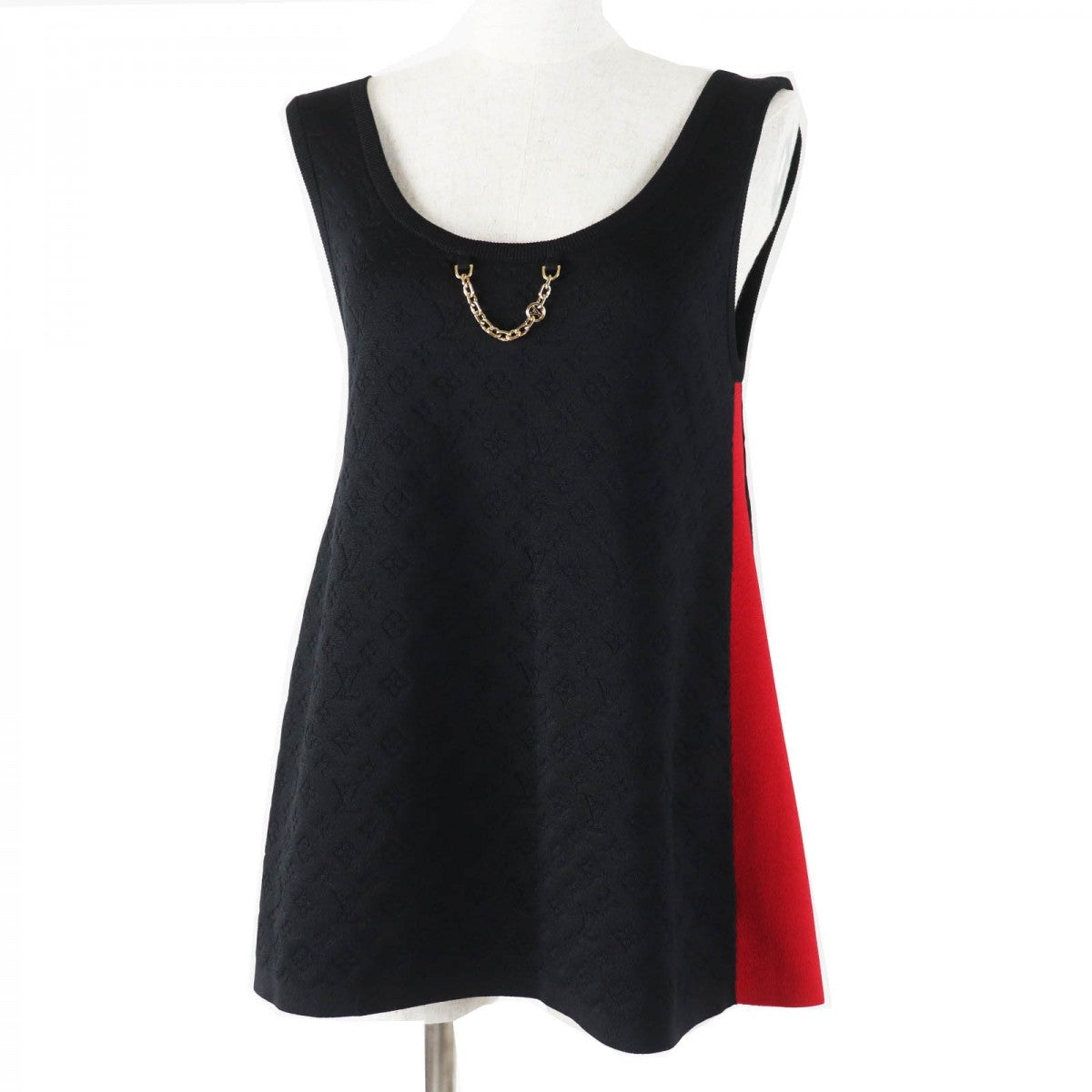 Louis Vuitton Tank top 32 3 polyurethane Nylon Black Red Handbag