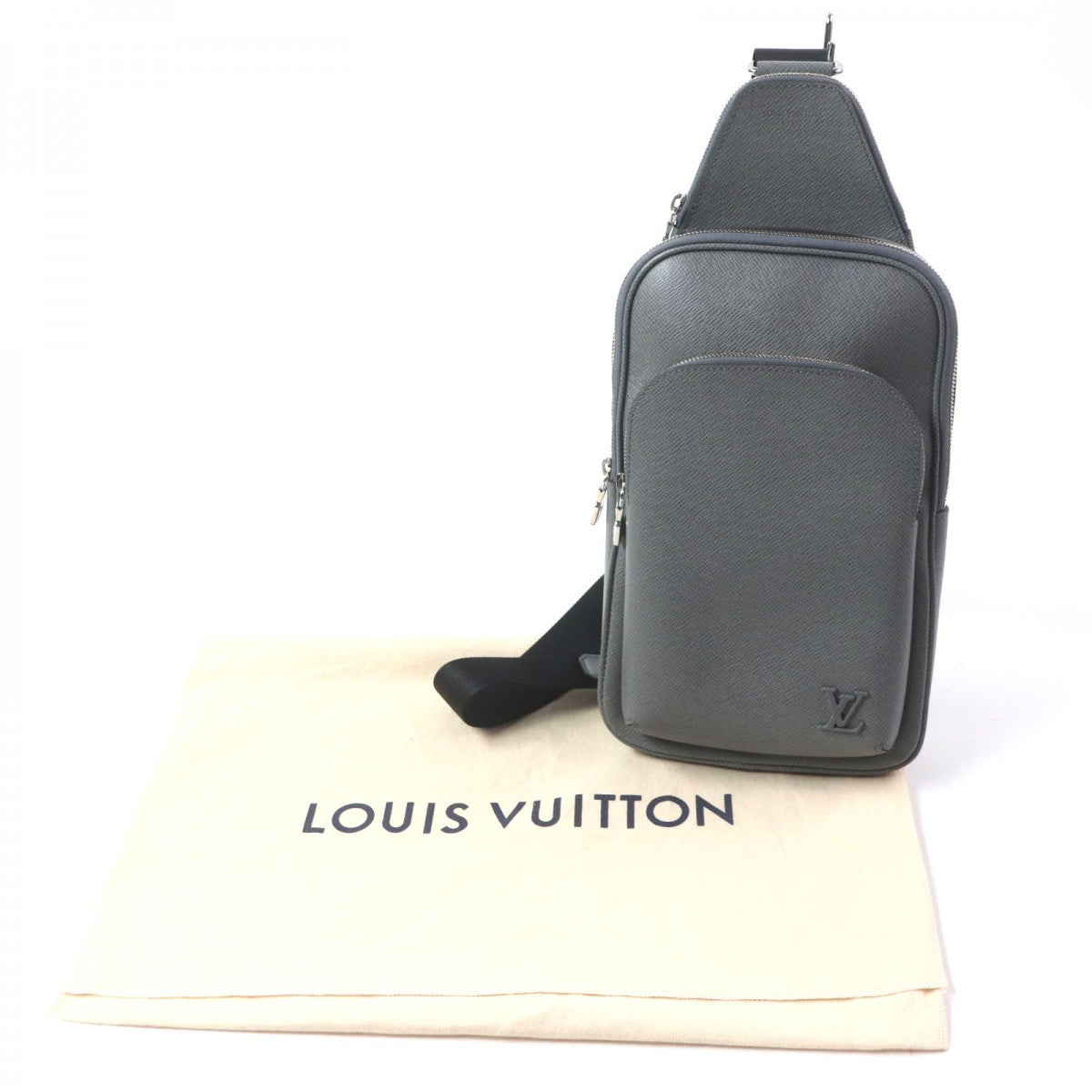 Louis Vuitton Sling M30951 ens Gray Crossbody Bag