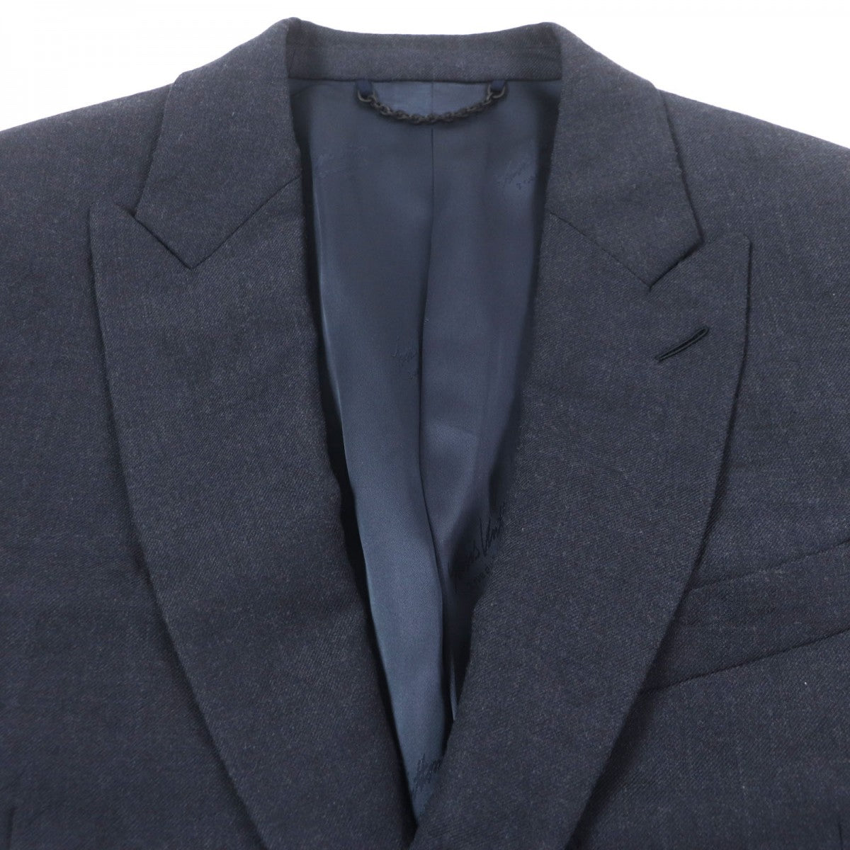 Louis Vuitton tailored jacket HKFJ5E Wool Navy Apparel
