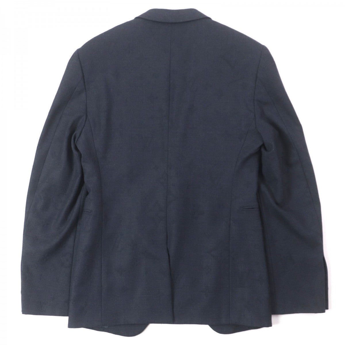 Louis Vuitton tailored jacket HKFJ5E Wool Navy Apparel