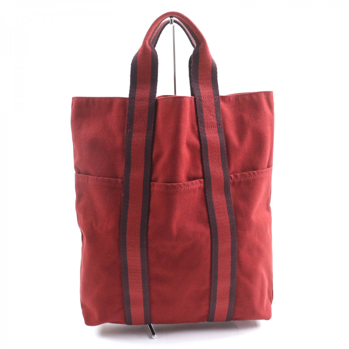 Tote Bag Main: Cotton Bordeaux Fool Toe