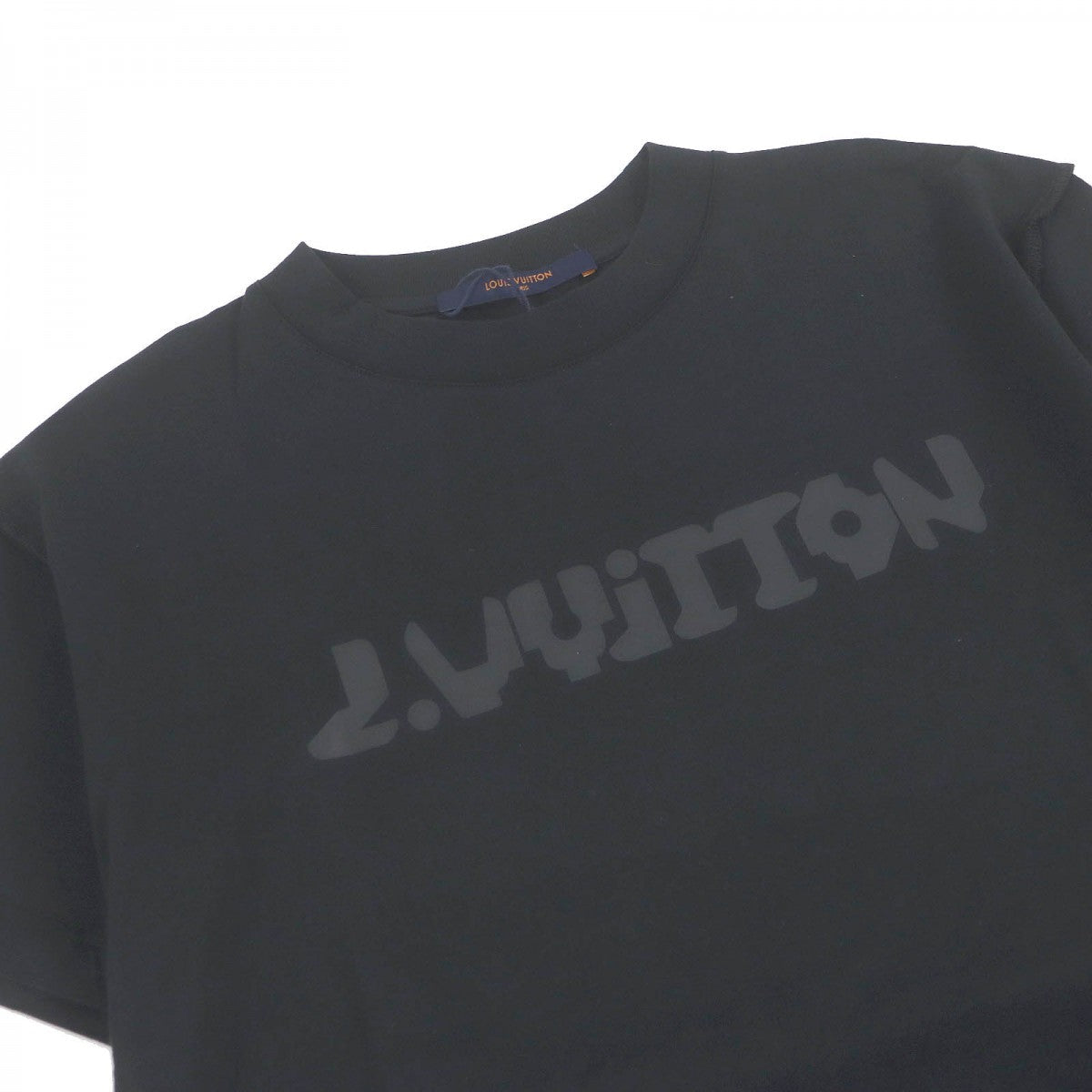 Louis Vuitton Short sleeve T-shirt Cotton Black Apparel 2