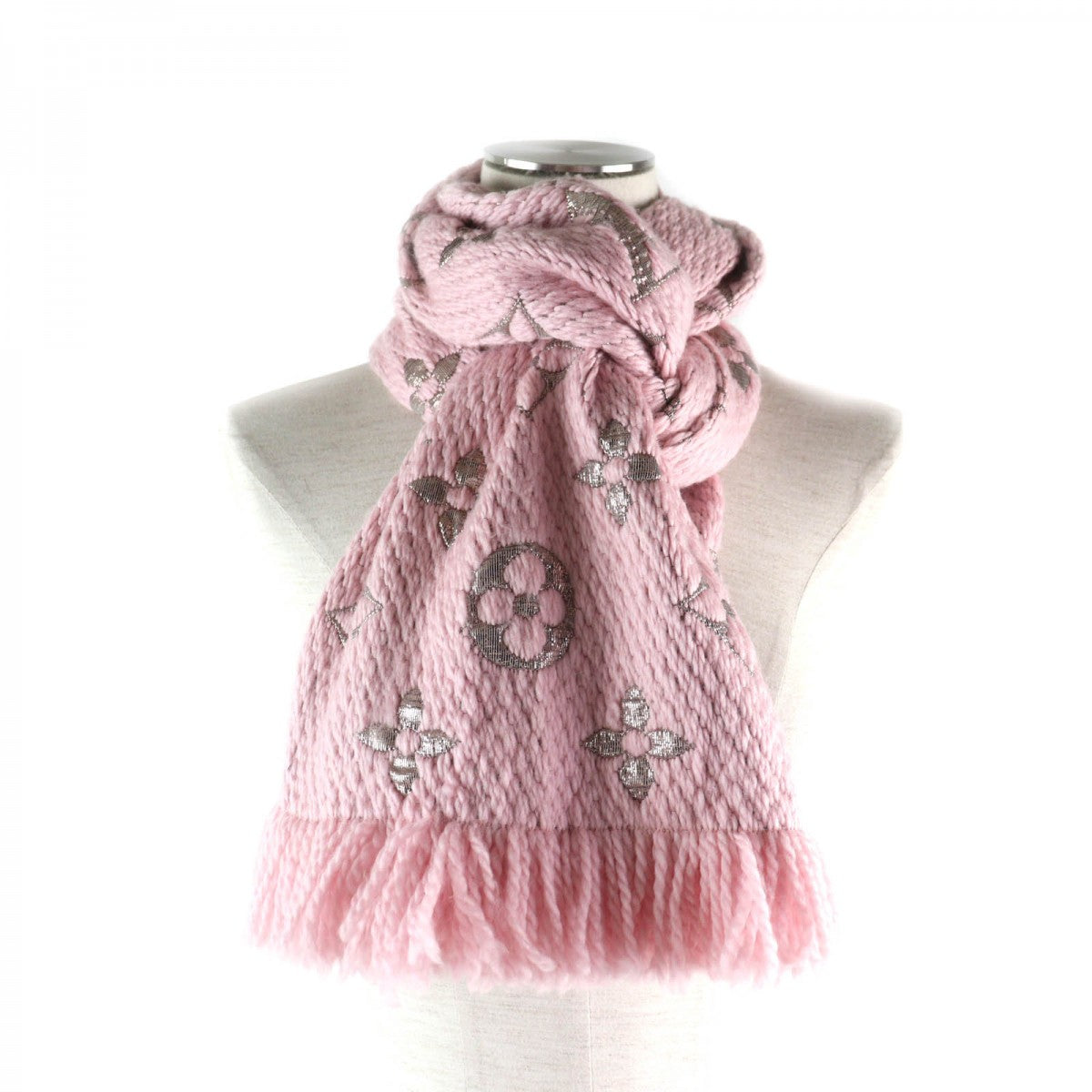 Louis Vuitton Scarf M70466 a Wool Logo 2