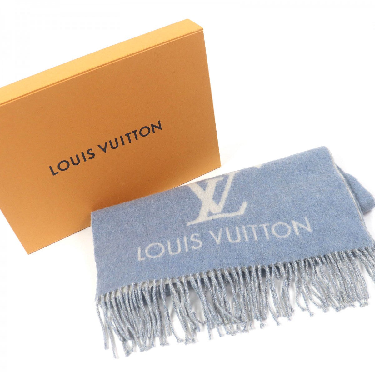 Louis Vuitton Scarf M75704 javik Blue