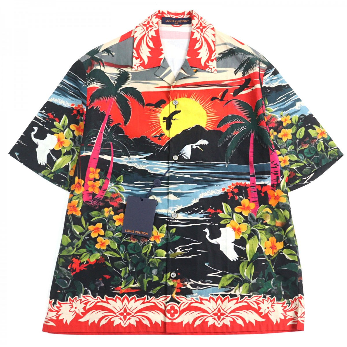 Louis Vuitton Short sleeve shirt 1AFQY6 Part Cotton Multicolor Apparel