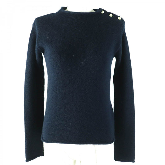 Dior Christian Knit Main: % Cashmere Navy Women Travel Bag