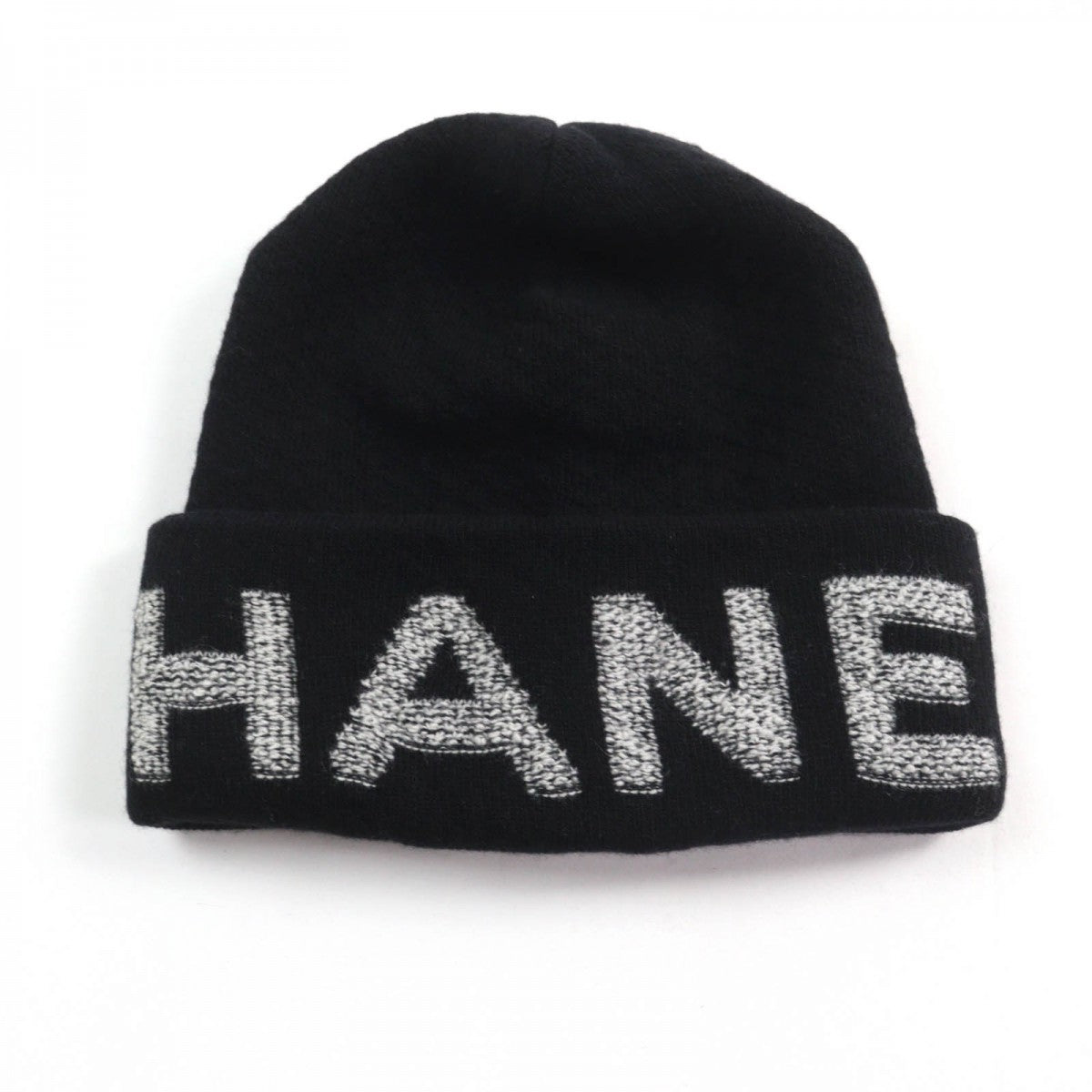 Chanel Knit cap Black Hat