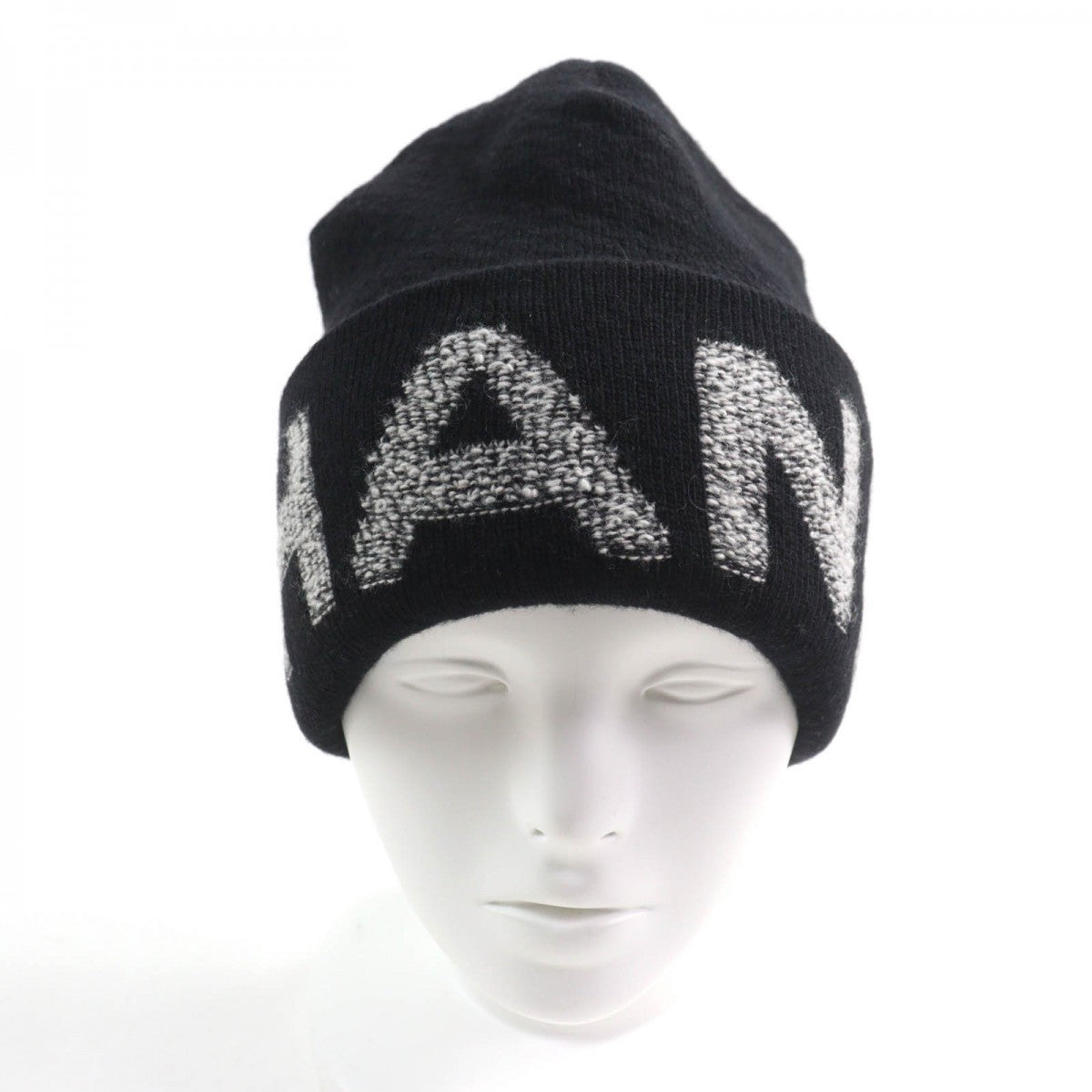 Chanel Knit cap Black Hat