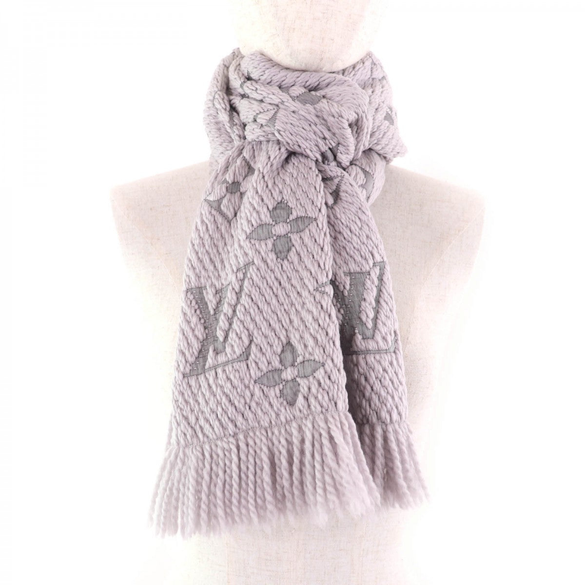 Louis Vuitton Scarf M74742 Griperles Esharp Logomania Wool Apparel