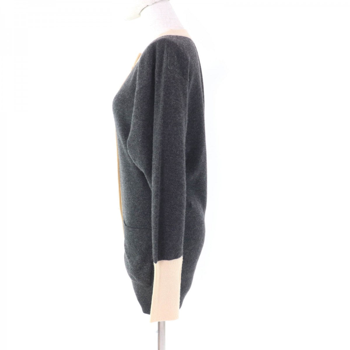 Chanel cardigan Beige Gray Handbag