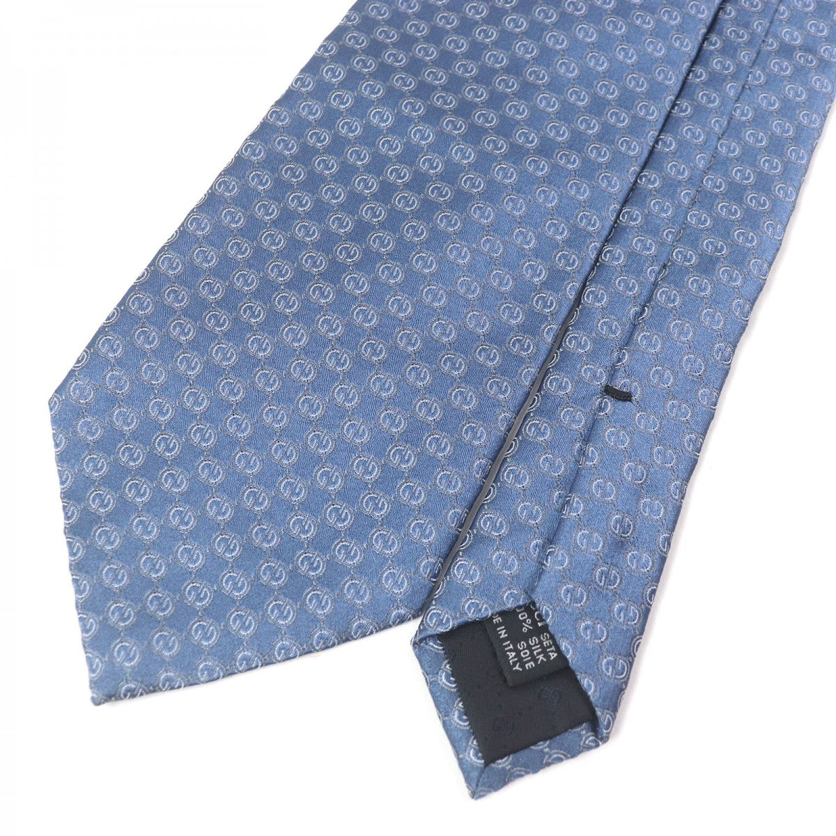 Gucci tie Blue Handbag