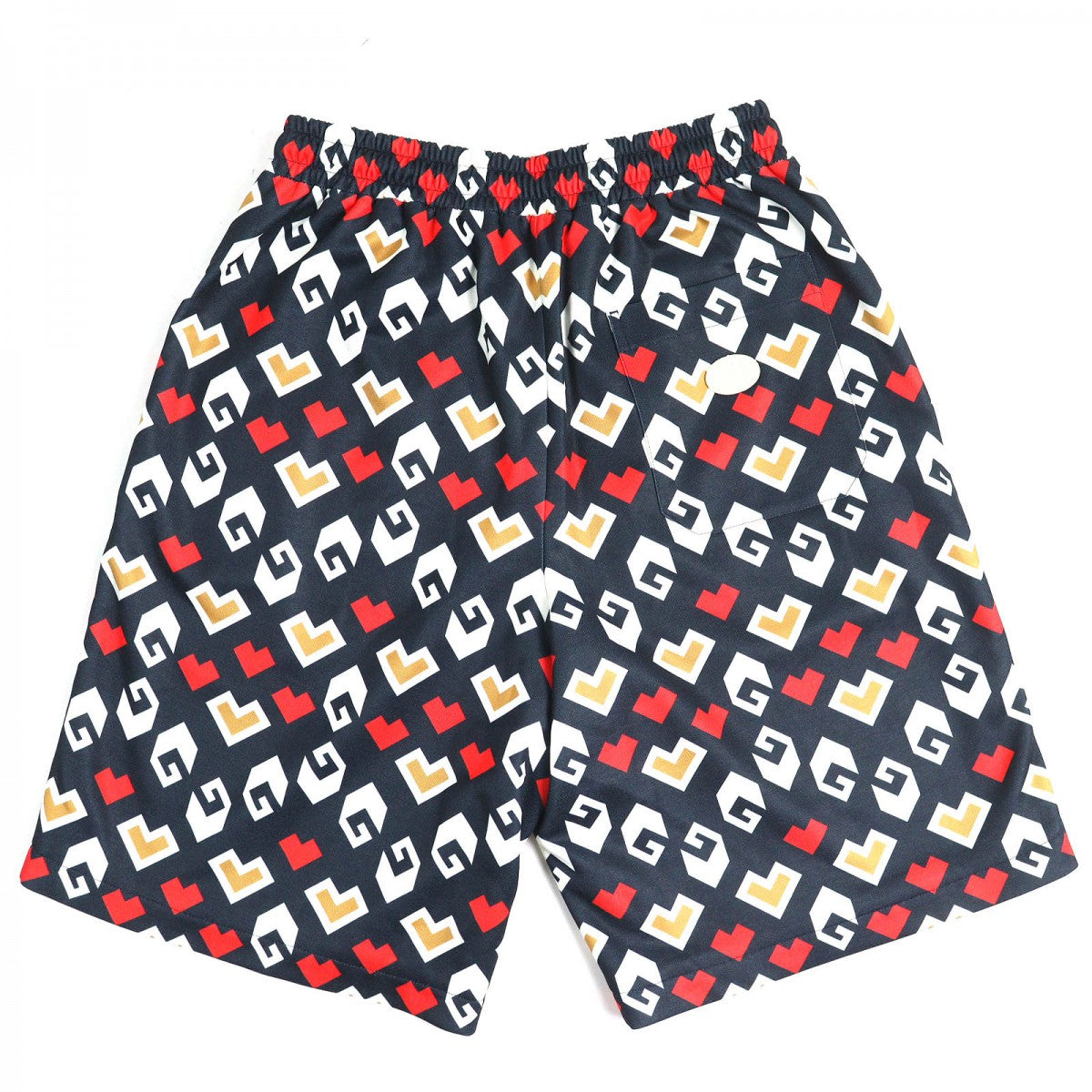 Gucci Part 100 polyester Cotton White Red Navy Apparel