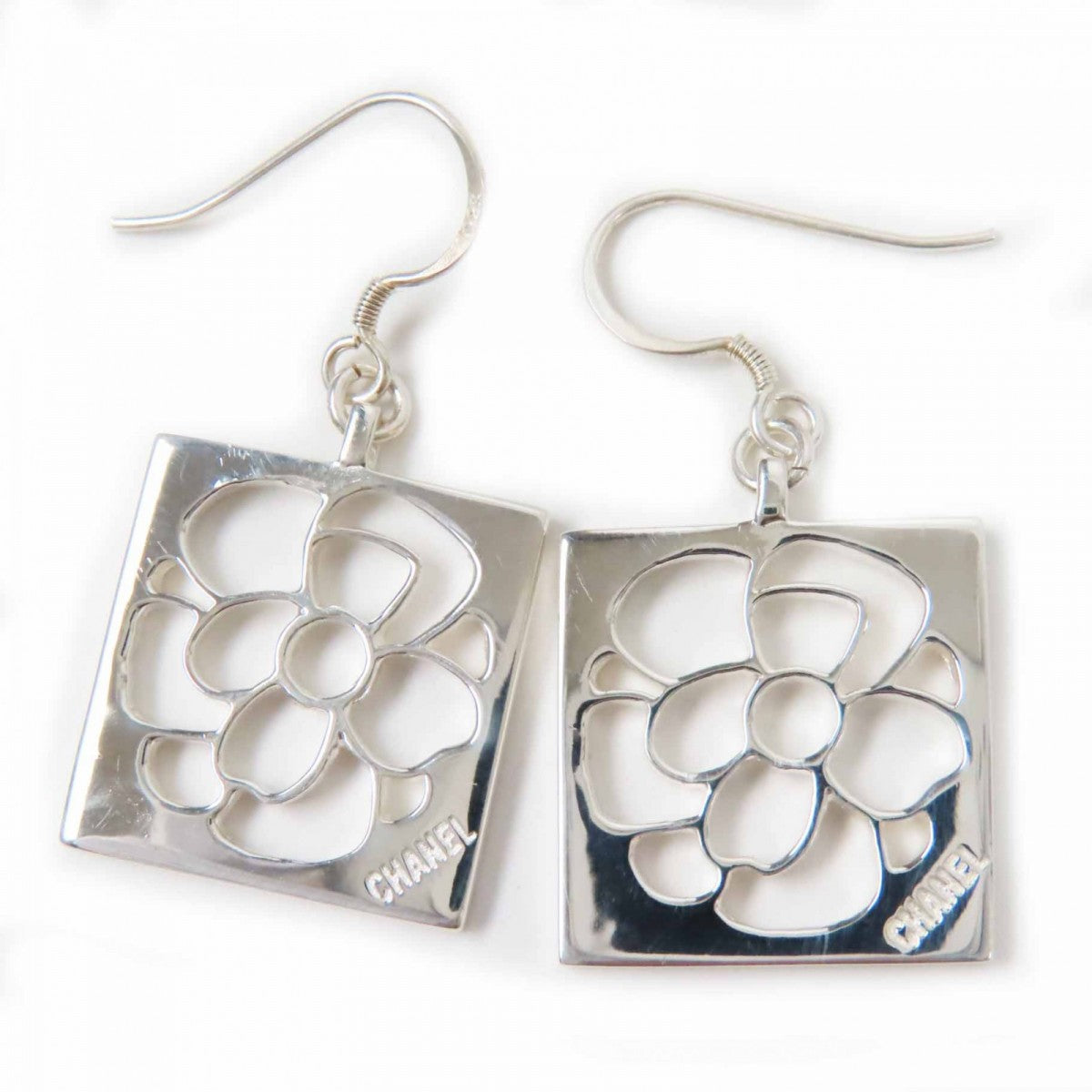 Chanel Pierce Silver Jewelry 4