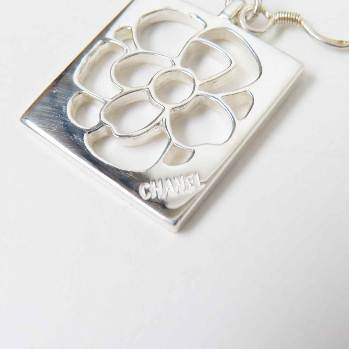 Chanel Pierce Silver Jewelry 4
