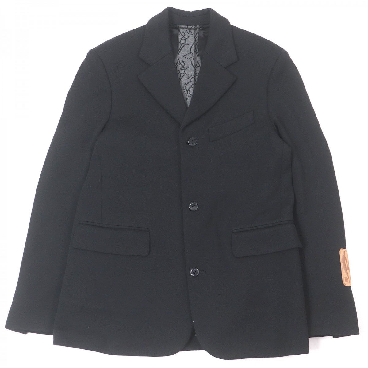 Louis Vuitton tailored jacket Nylon Wool Cotton Black Apparel